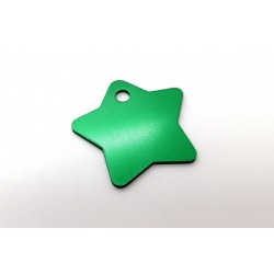 Hviezda (Star Tags) MEDIUM - zelena